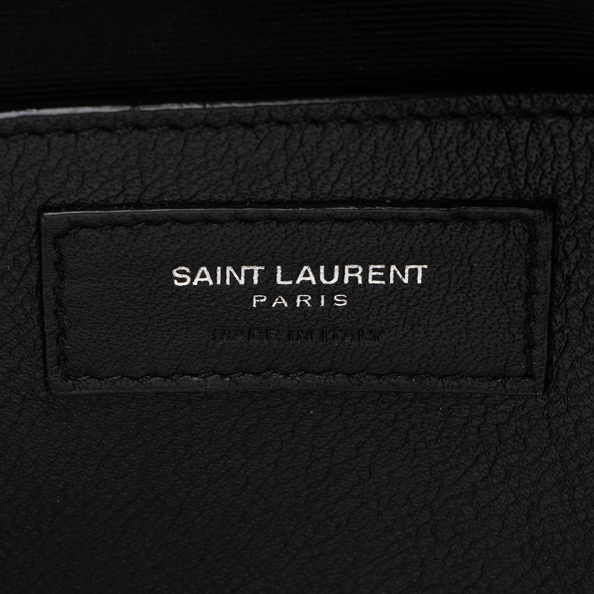 Saint Laurent Lizard Embossed Monogram Uptown Medium Tote