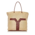 Saint Laurent Lucky Chyc Canvas Tote Bag (SHG-27947)