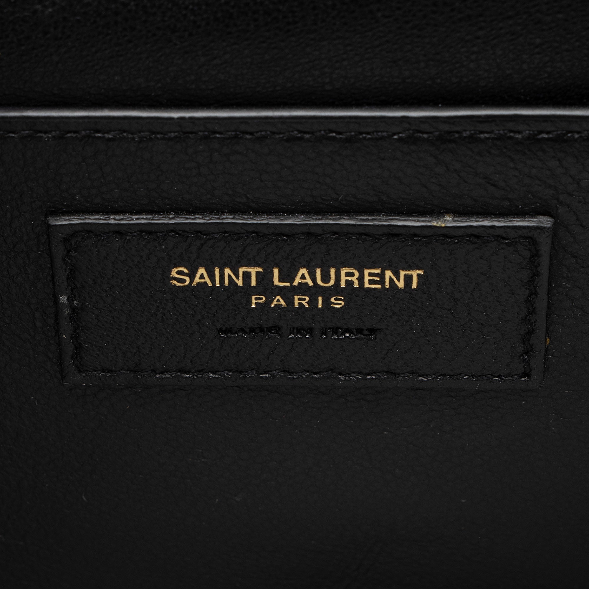 Saint Laurent Matalasse Calfskin Monogram Vicky Medium Shoulder Bag