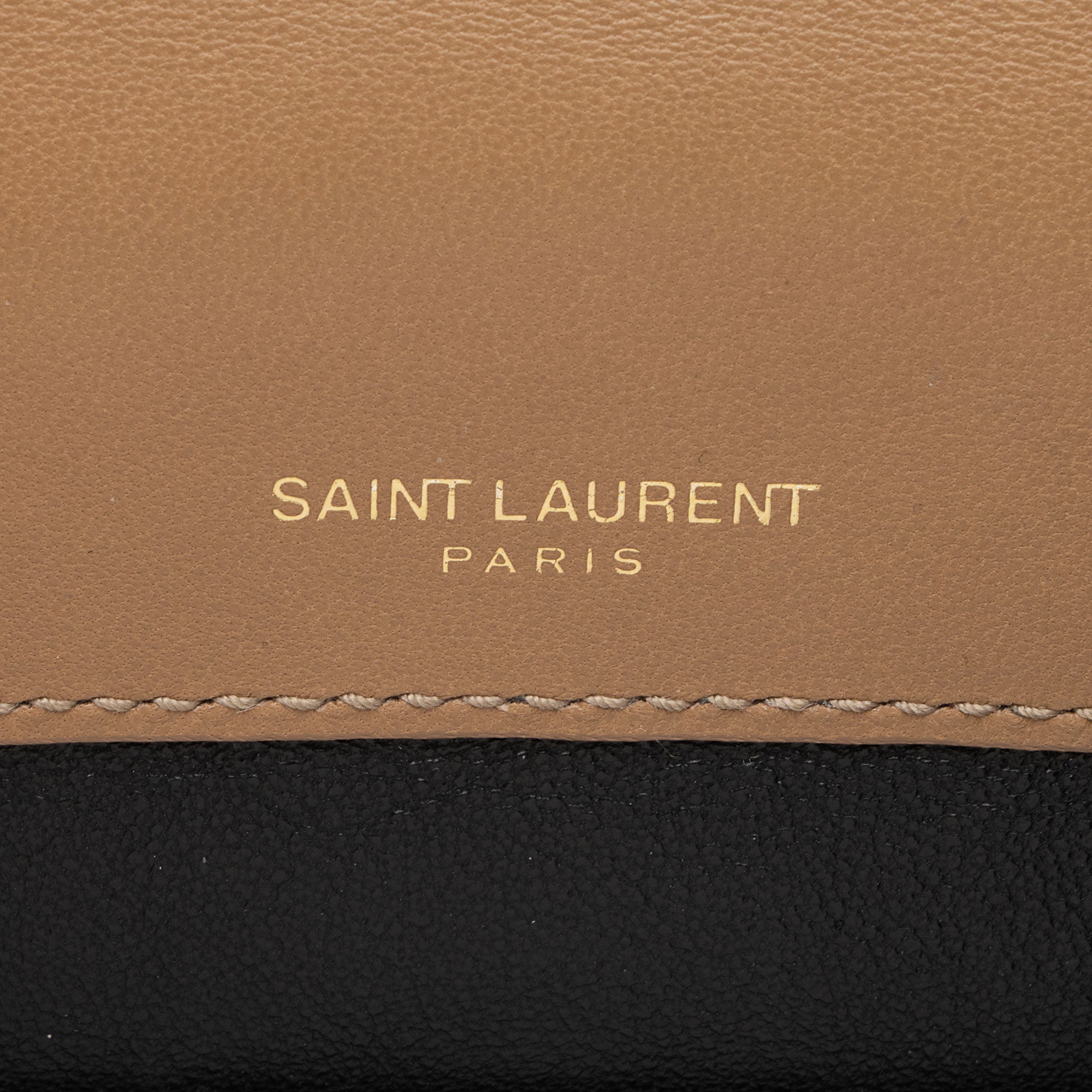 Saint Laurent Matalasse Calfskin Monogram Vicky Medium Shoulder Bag