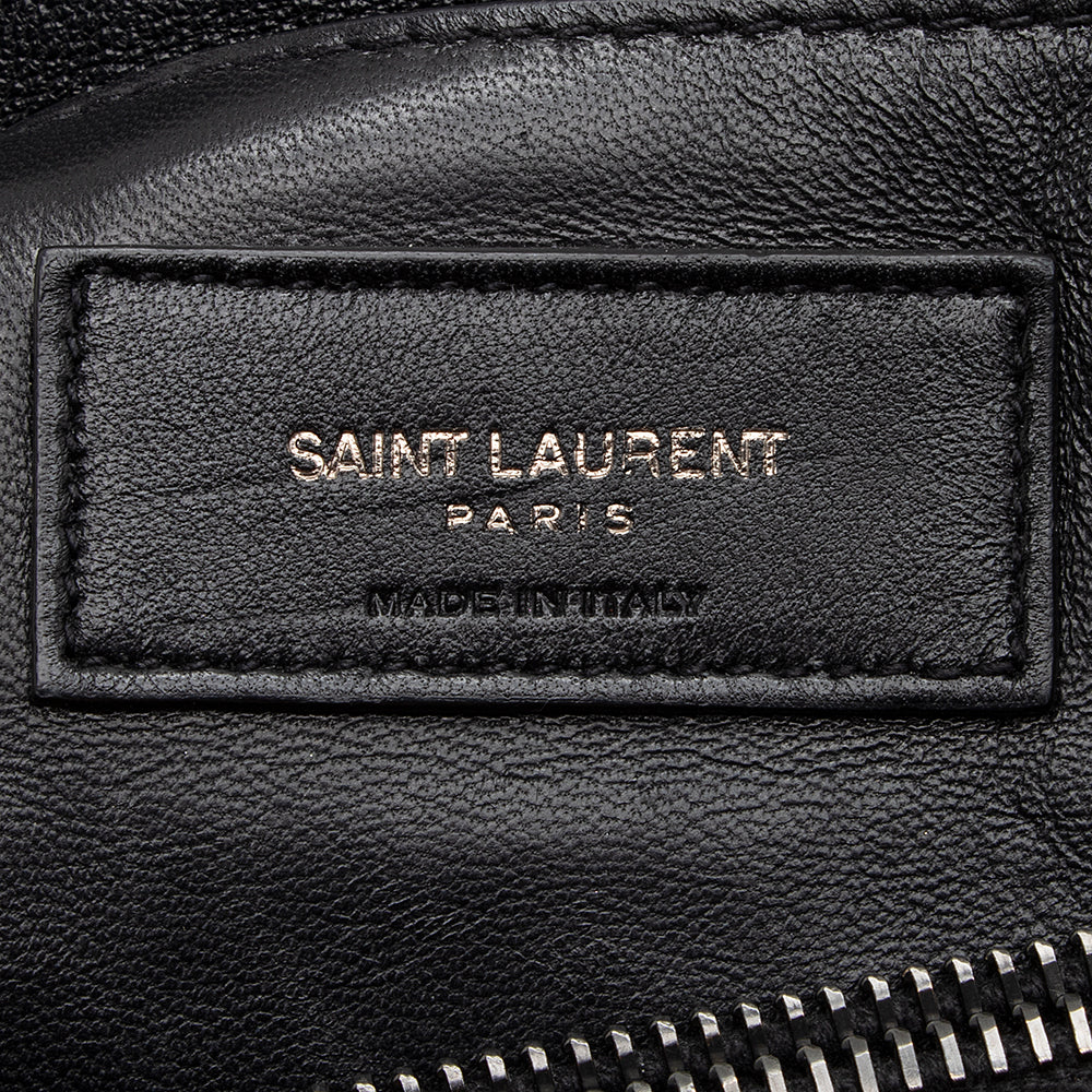 Saint Laurent Matelasse Calfskin Classic Monogram College Large Shoulder Bag (SHF-20904)
