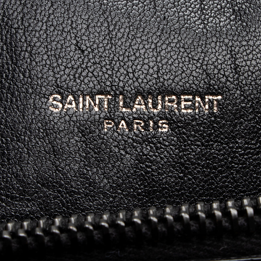 Saint Laurent Matelasse Calfskin Classic Monogram College Large Shoulder Bag (SHF-20904)