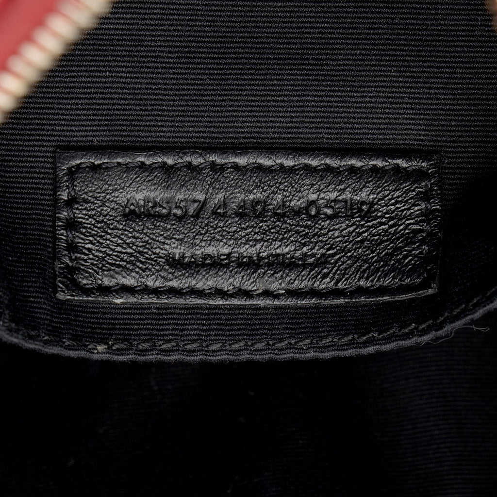 Saint Laurent Matelasse Calfskin Monogram Lou Camera Bag (SHF-22724)