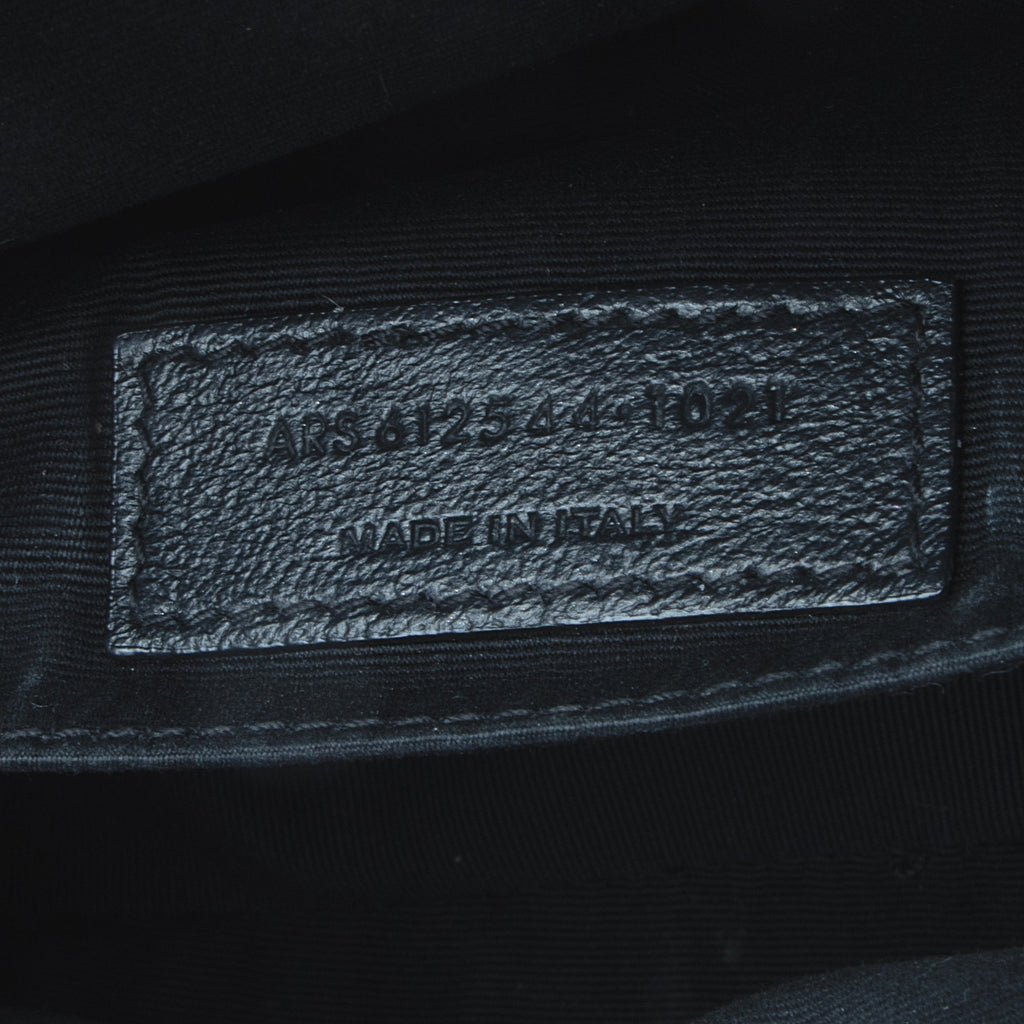 Saint Laurent Matelasse Calfskin Monogram Lou Camera Bag (SHF-23153)
