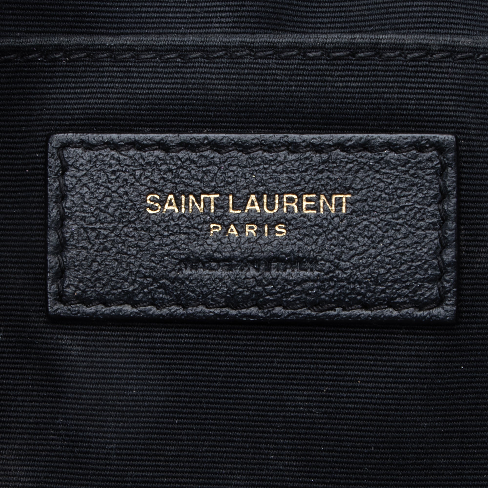 Saint Laurent Matelasse Calfskin Monogram Lou Camera Bag (SHF-23153)
