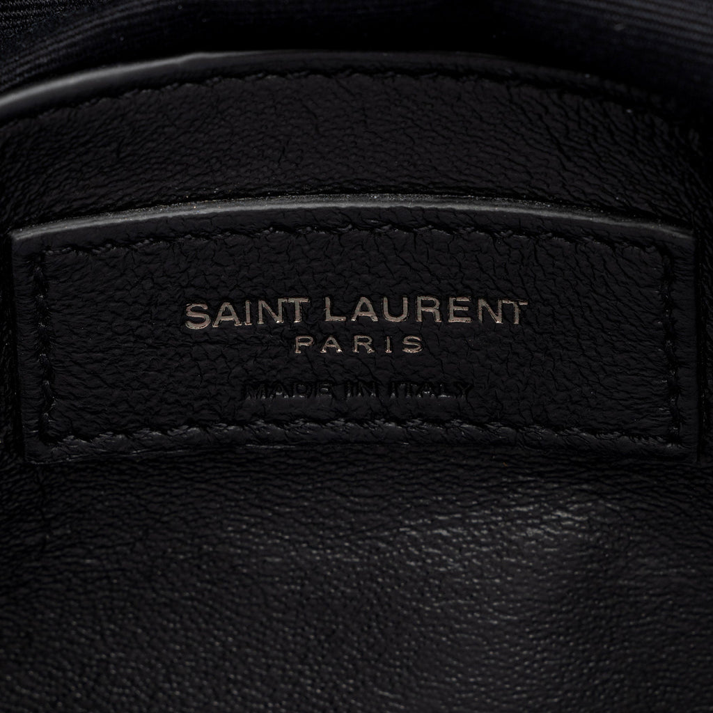 Saint Laurent Matelasse Calfskin Monogram College Large Shoulder Bag (SHF-gvwSDh)