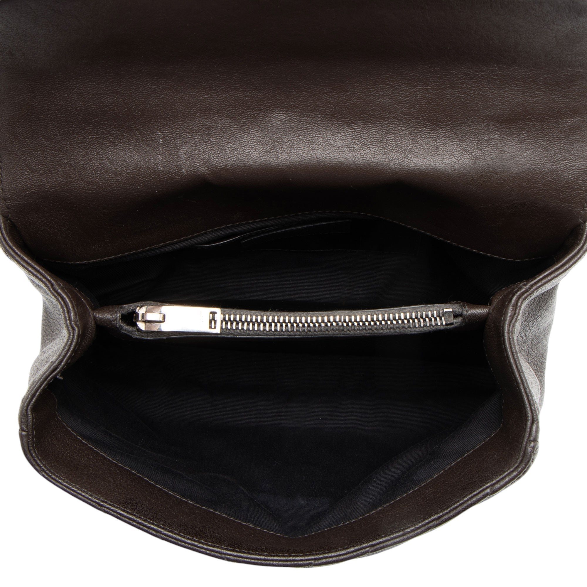Saint Laurent Matelasse Calfskin Monogram College Medium Shoulder Bag
