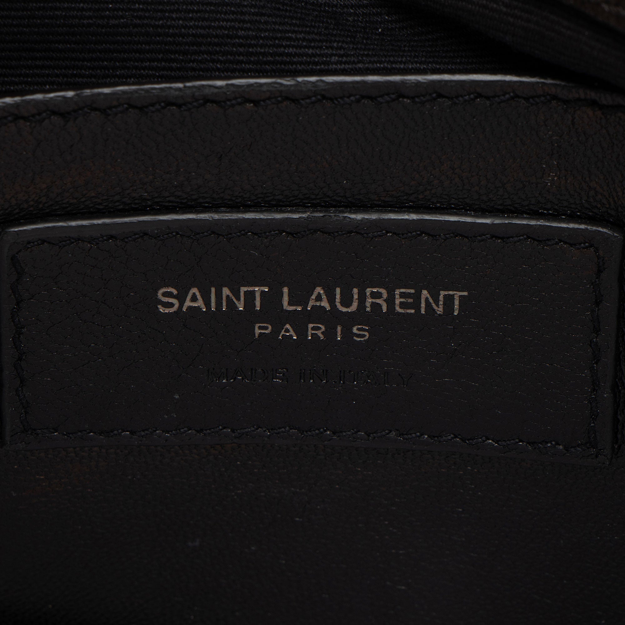 Saint Laurent Matelasse Calfskin Monogram College Medium Shoulder Bag