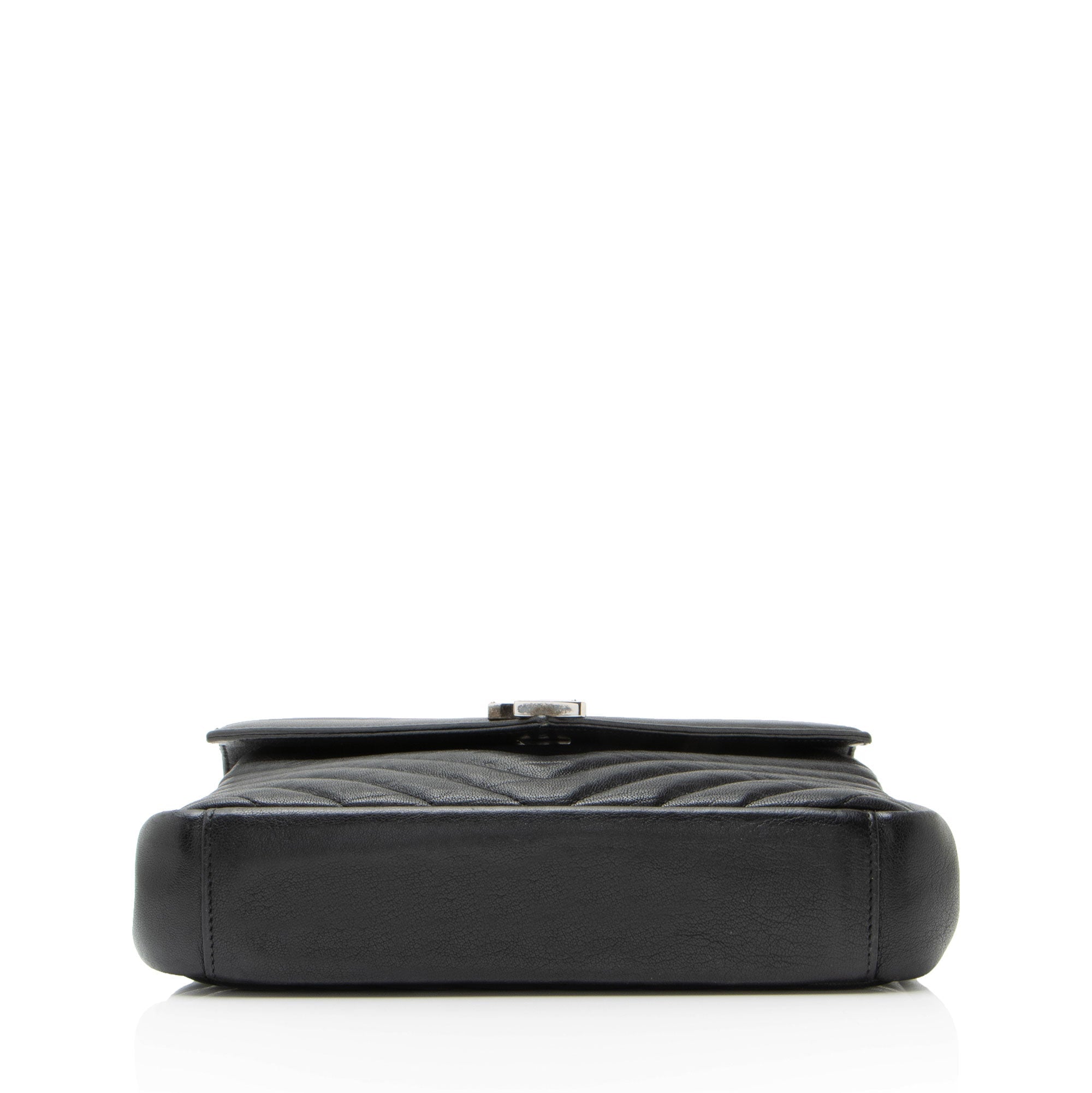 Saint Laurent Matelasse Calfskin Monogram College Medium Shoulder Bag