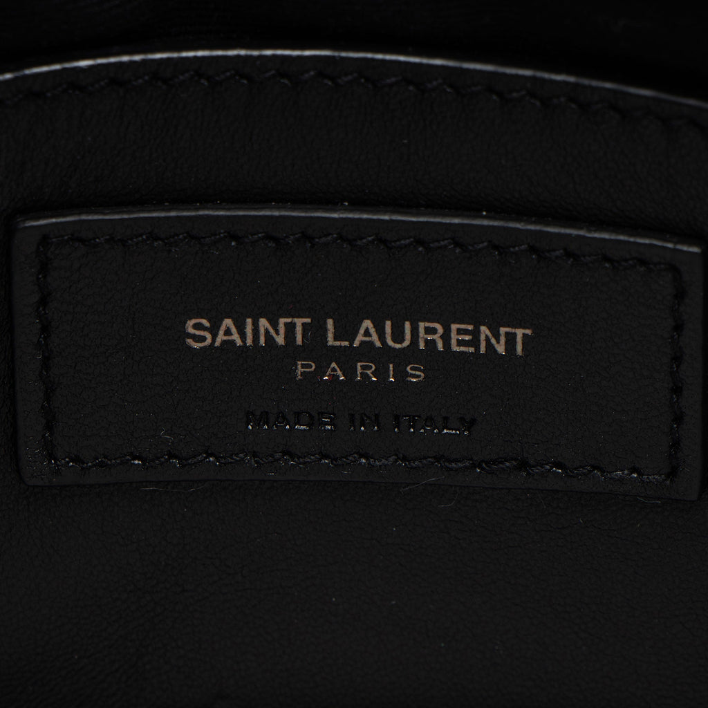 Saint Laurent Matelasse Calfskin Monogram College Medium Shoulder Bag