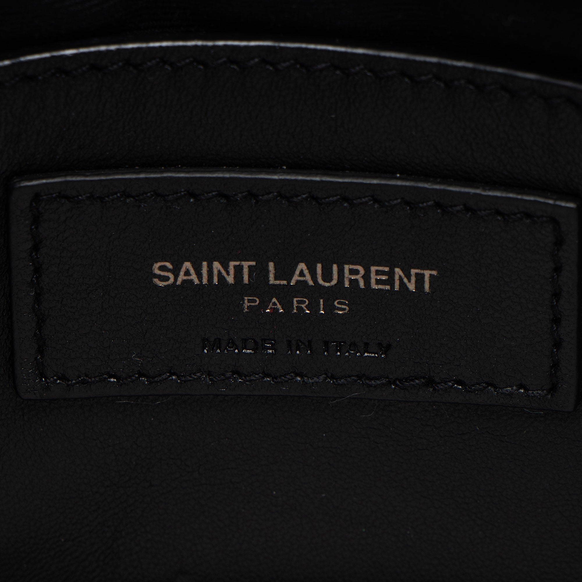 Saint Laurent Matelasse Calfskin Monogram College Medium Shoulder Bag