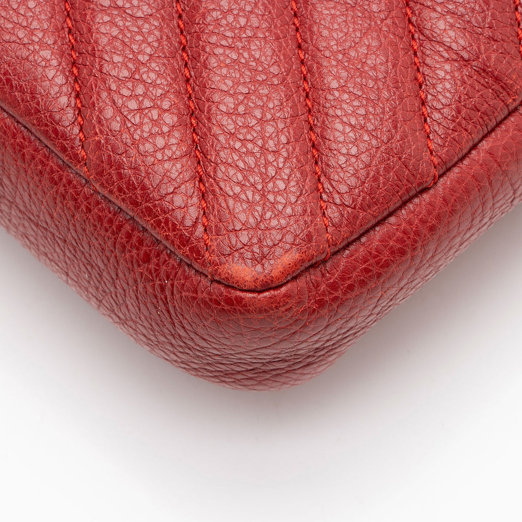 Saint Laurent Matelasse Calfskin Monogram College Mini Shoulder Bag