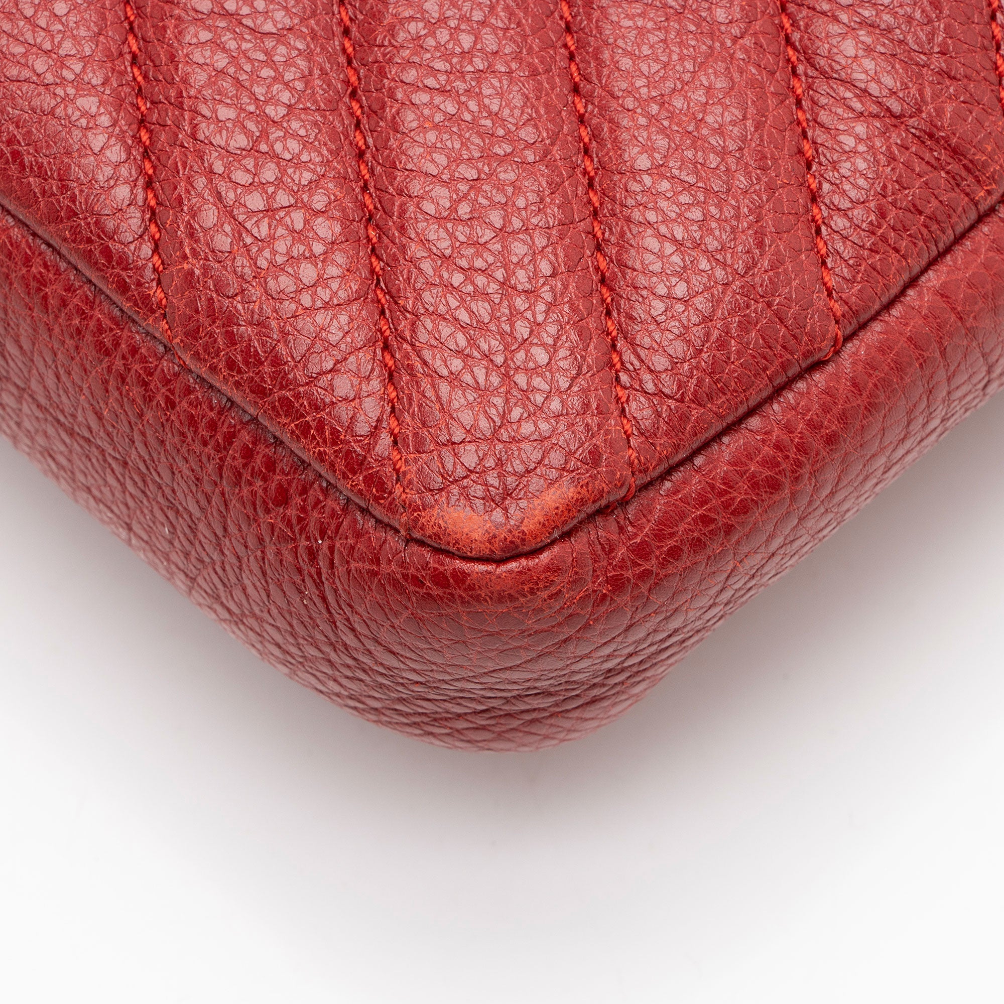 Saint Laurent Matelasse Calfskin Monogram College Mini Shoulder Bag