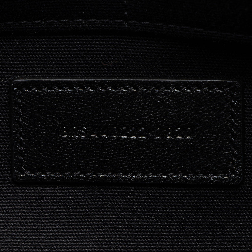 Saint Laurent Matelasse Calfskin Monogram Large Wristlet