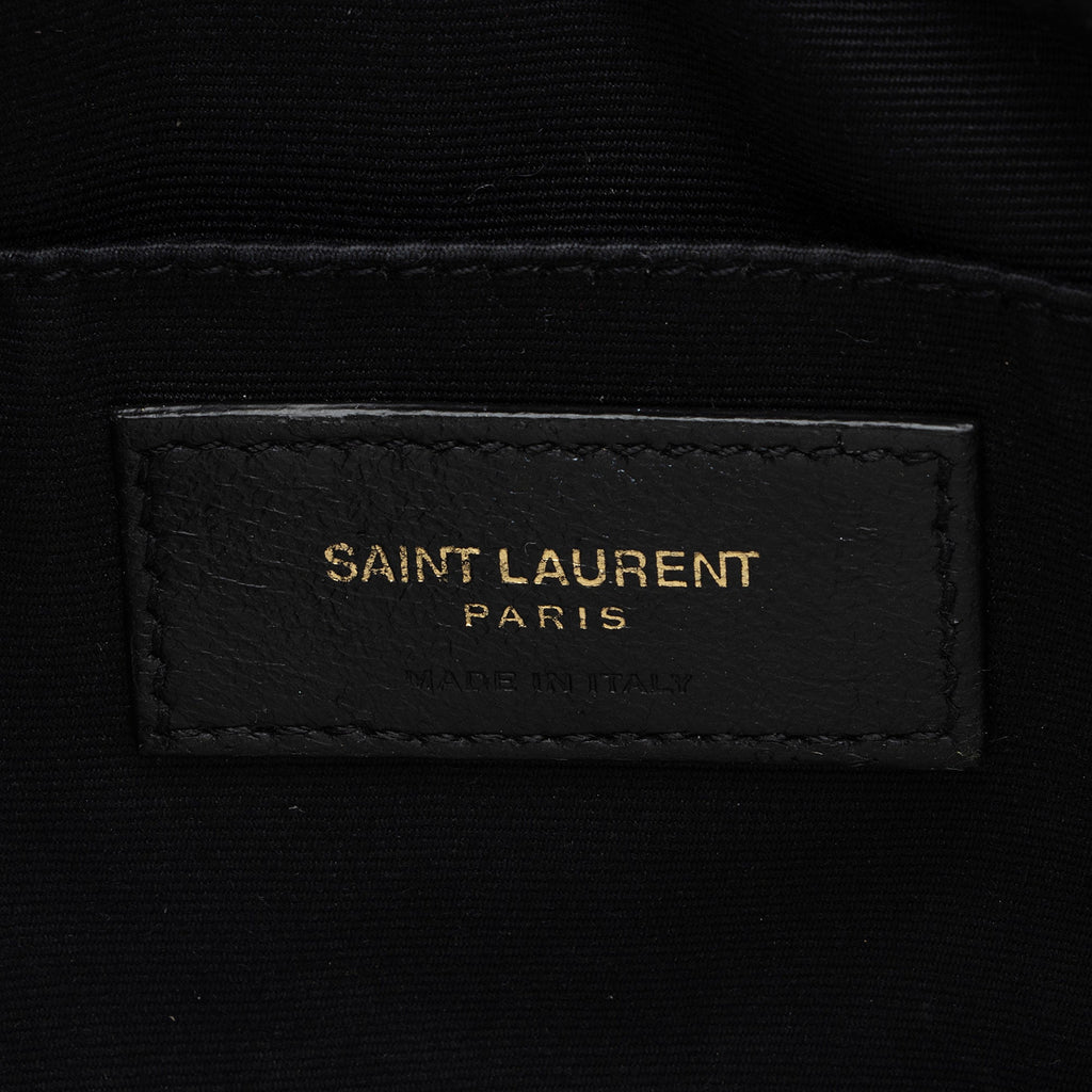 Saint Laurent Matelasse Calfskin Monogram Lou Camera Bag - FINAL SALE (SHF-pag728)