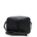 Saint Laurent Matelasse Calfskin Monogram Lou Camera Bag (SHF-dP4ylK)