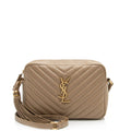 Saint Laurent Matelasse Calfskin Monogram Lou Camera Bag (SHF-5REUgE)