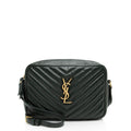 Saint Laurent Matelasse Calfskin Monogram Lou Camera Bag