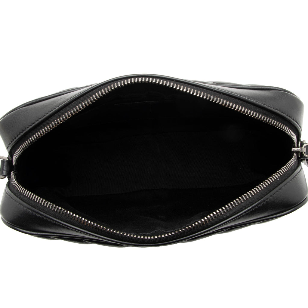 Saint Laurent Matelasse Calfskin Monogram Lou Camera Bag (SHF-jB3wqK)