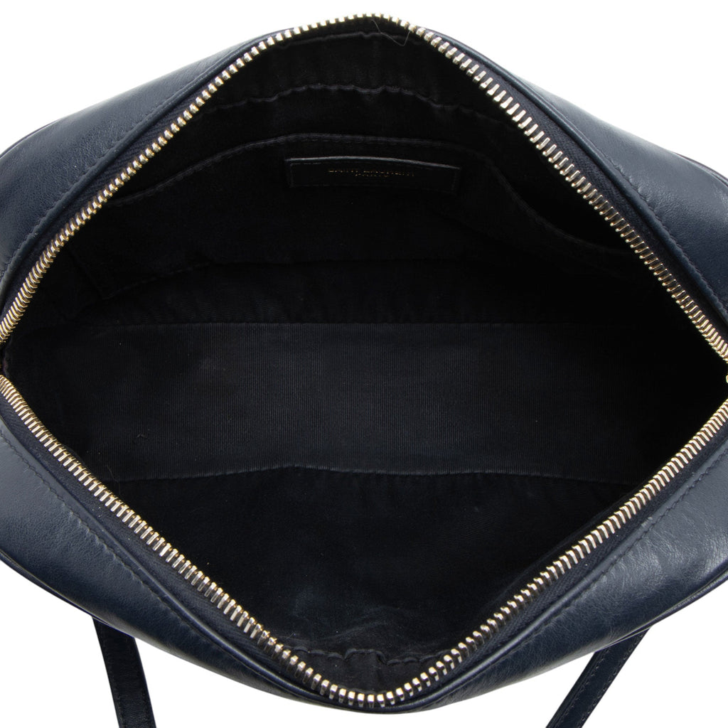 Saint Laurent Matelasse Calfskin Monogram Lou Camera Bag (SHF-JZyzw6)