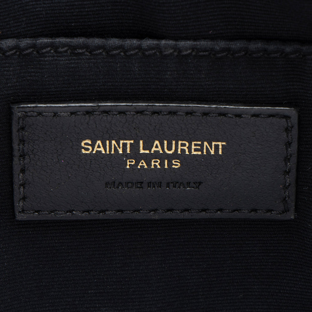 Saint Laurent Matelasse Calfskin Monogram Lou Camera Bag (SHF-JZyzw6)