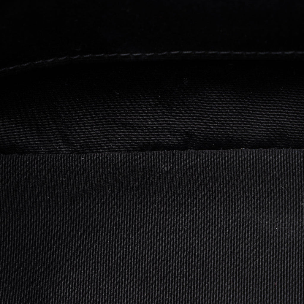 Saint Laurent Matelasse Calfskin Monogram Lou Camera Bag (SHF-SXIbwm)