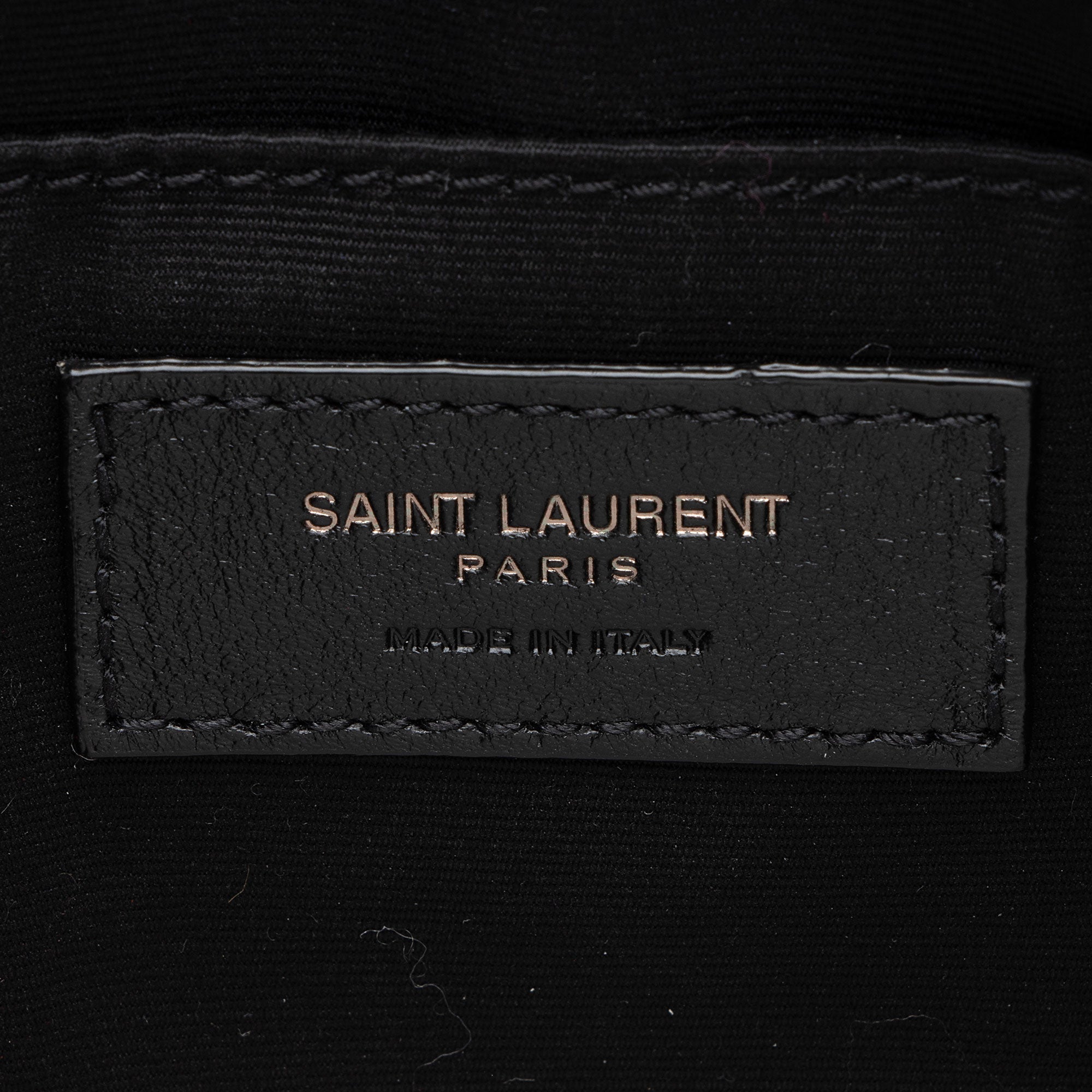 Saint Laurent Matelasse Calfskin Monogram Lou Camera Bag (SHF-SXIbwm)