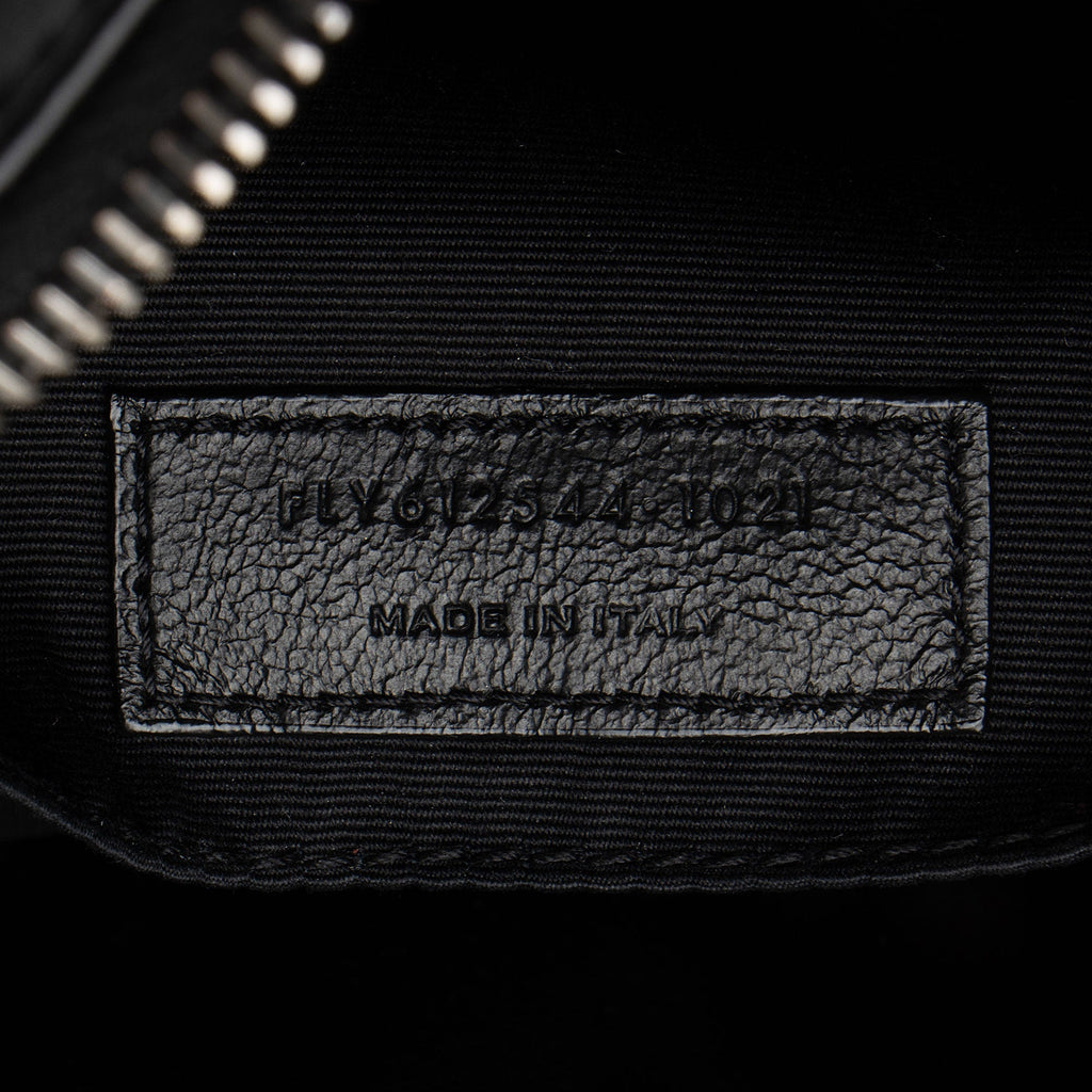 Saint Laurent Matelasse Calfskin Monogram Lou Camera Bag (SHF-rTeesm)