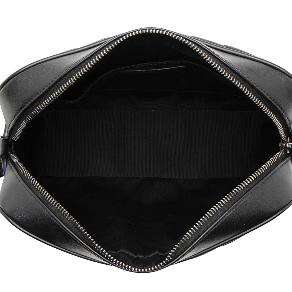 Saint Laurent Matelasse Calfskin Monogram Lou Camera Bag (SHF-rTeesm)