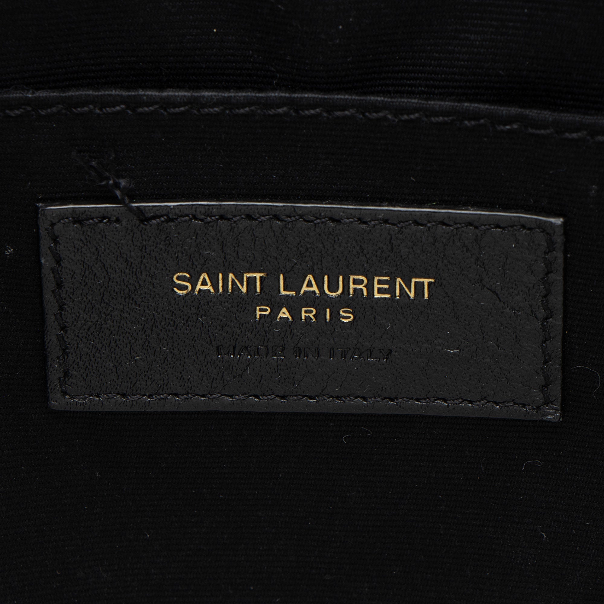 Saint Laurent Matelasse Calfskin Monogram Lou Camera Bag (SHF-bK7DZU)