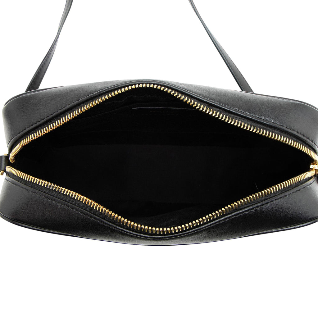 Saint Laurent Matelasse Calfskin Monogram Lou Camera Bag
