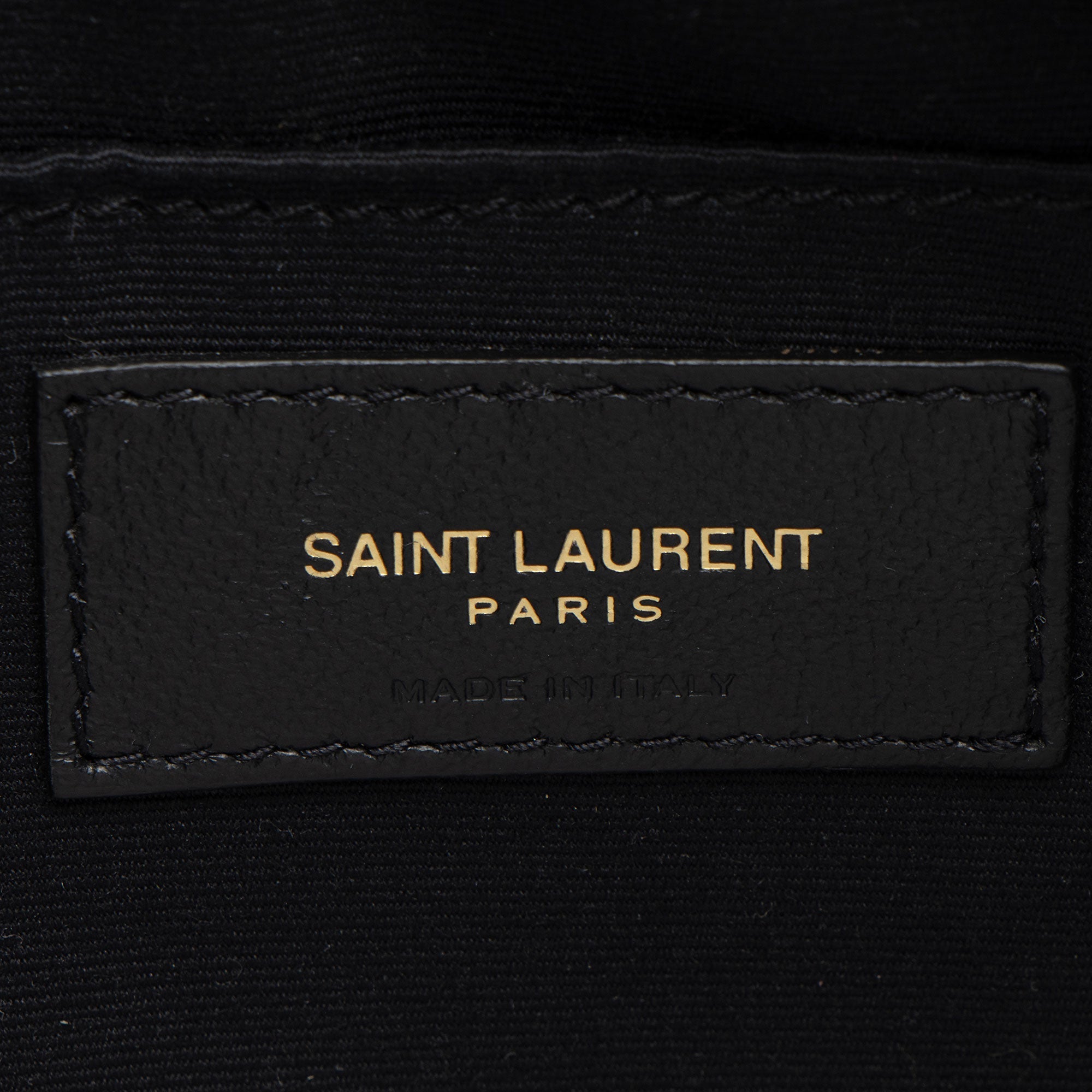 Saint Laurent Matelasse Calfskin Monogram Lou Camera Bag