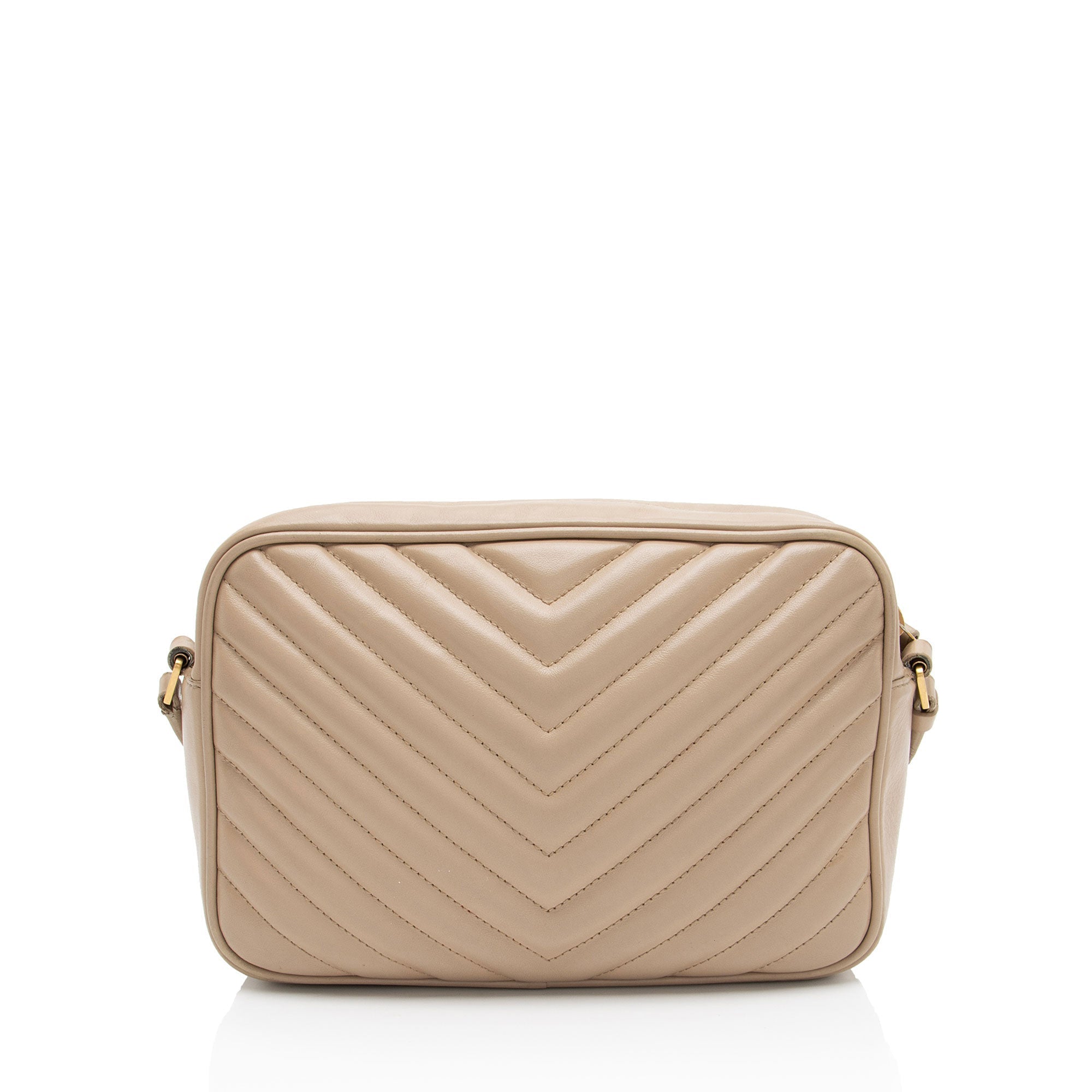 Saint Laurent Matelasse Calfskin Monogram Lou Camera Bag
