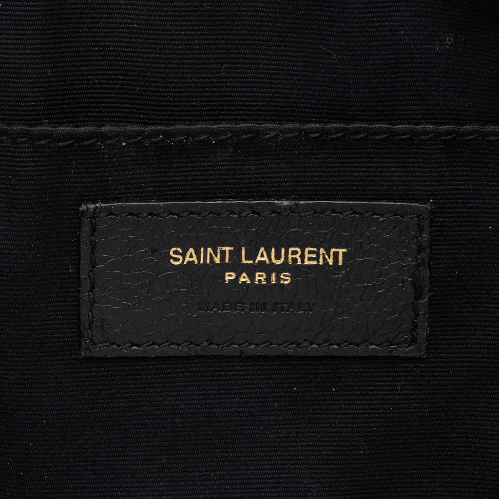 Saint Laurent Matelasse Calfskin Monogram Lou Camera Bag