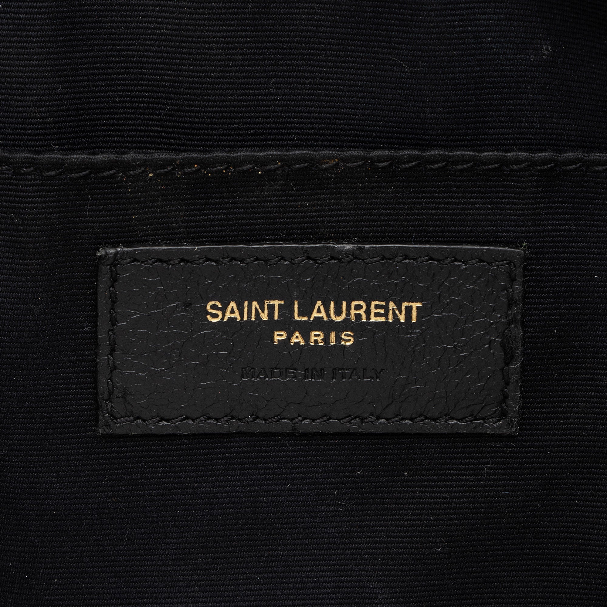 Saint Laurent Matelasse Calfskin Monogram Lou Camera Bag