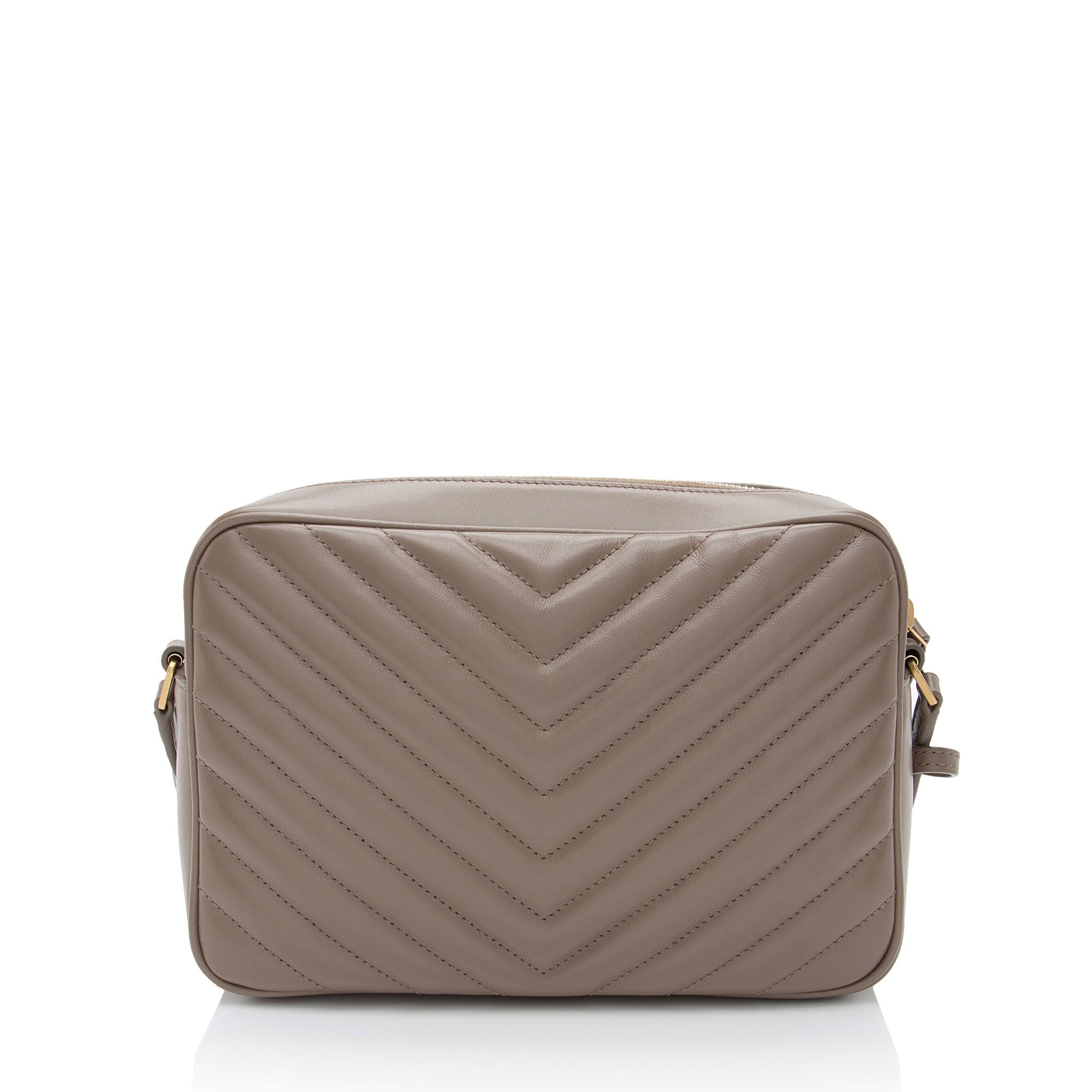 Saint Laurent Matelasse Calfskin Monogram Lou Camera Bag