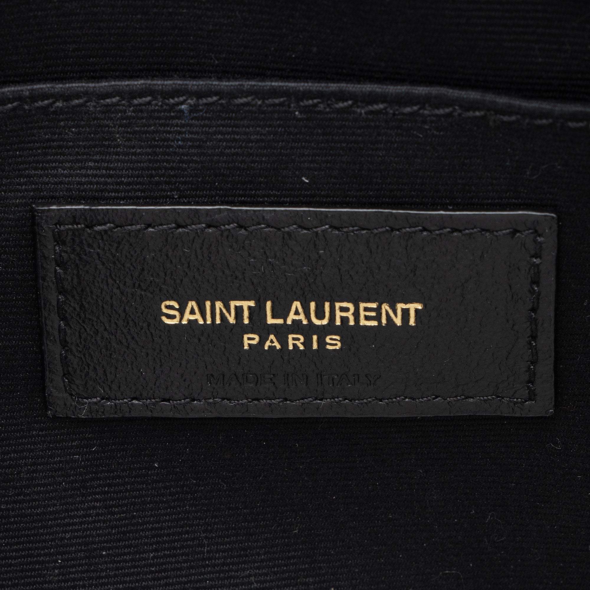 Saint Laurent Matelasse Calfskin Monogram Lou Camera Bag
