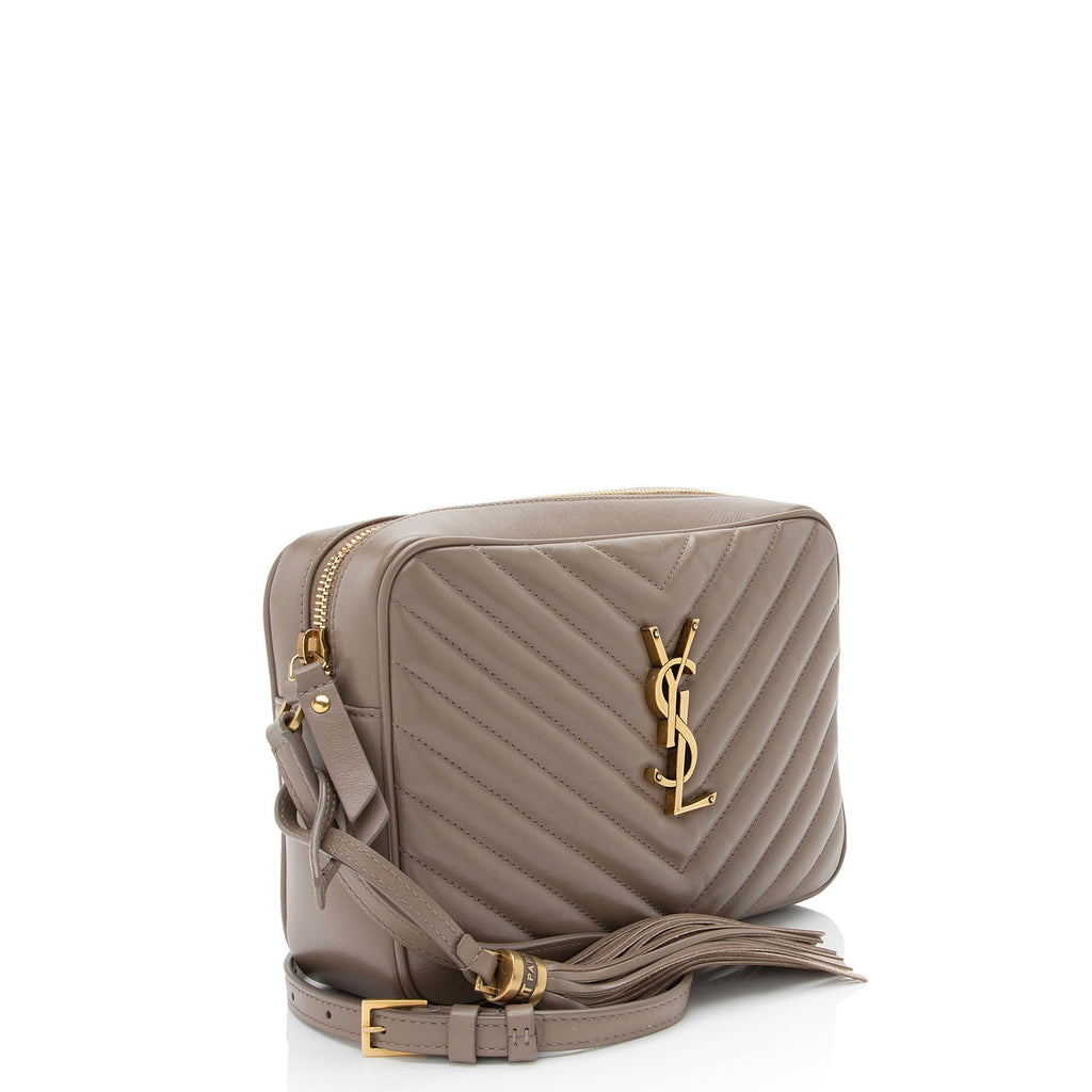 Saint Laurent Matelasse Calfskin Monogram Lou Camera Bag