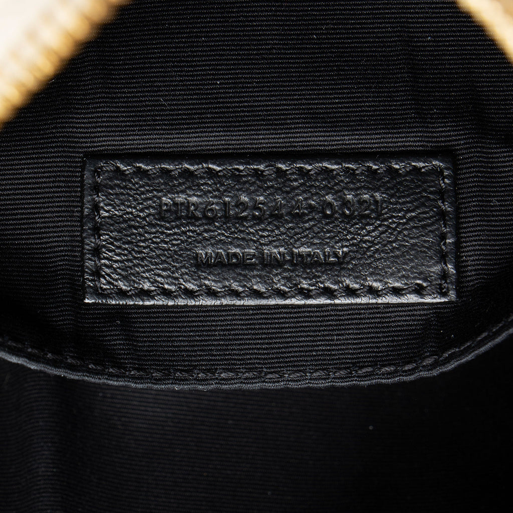 Saint Laurent Matelasse Calfskin Monogram Lou Camera Bag