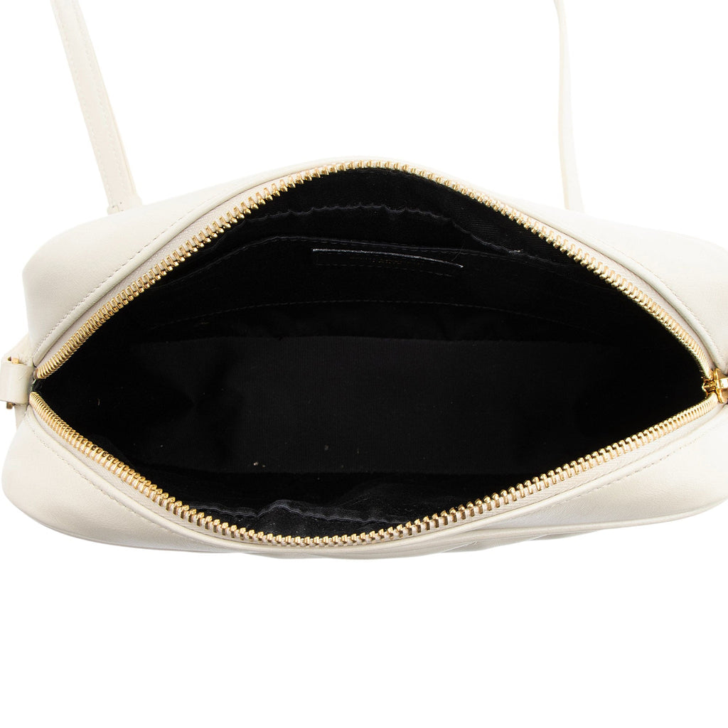 Saint Laurent Matelasse Calfskin Monogram Lou Camera Bag