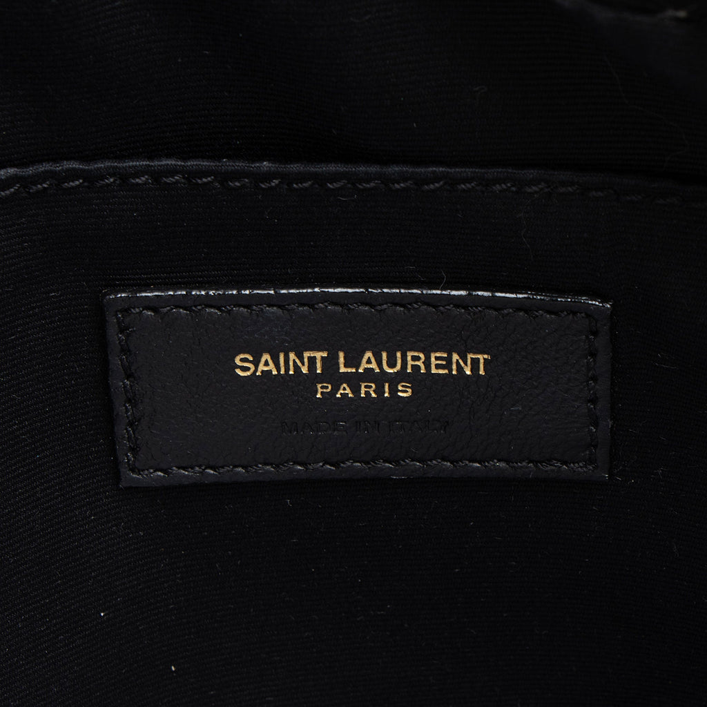 Saint Laurent Matelasse Calfskin Monogram Lou Camera Bag