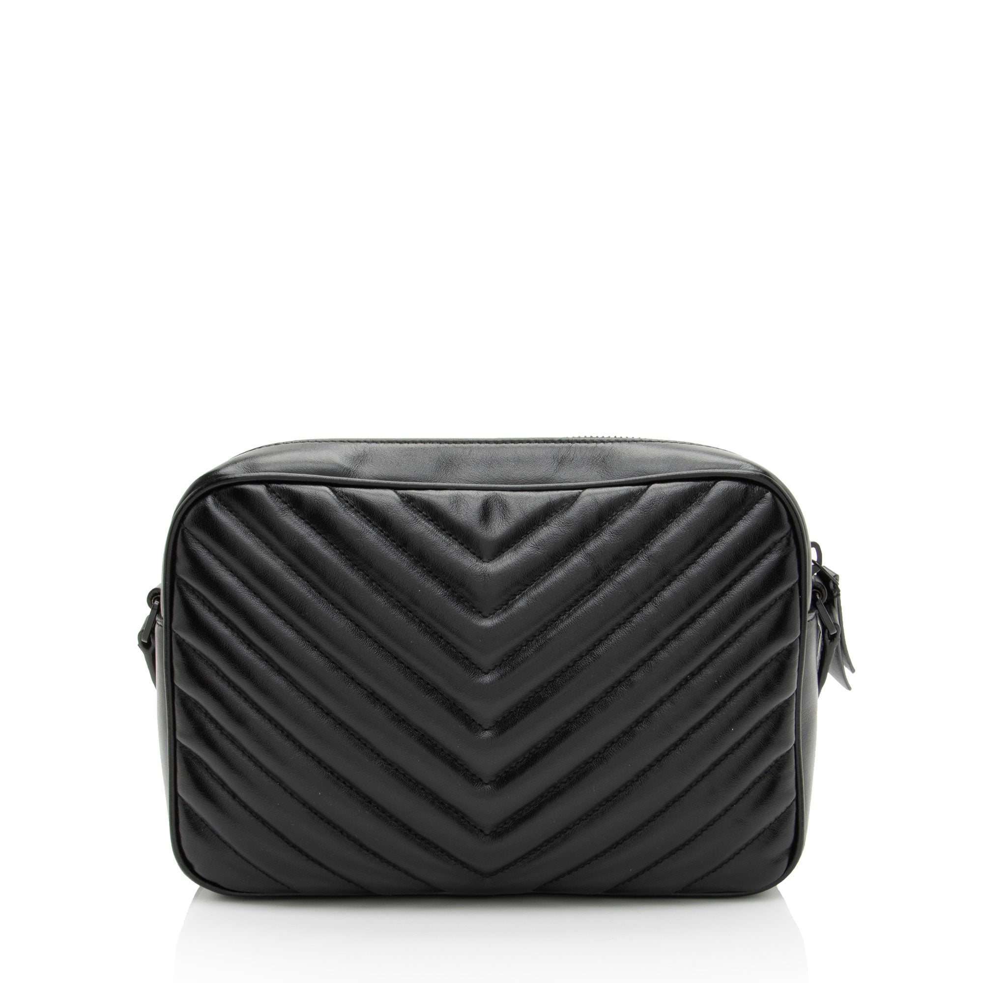 Saint Laurent Matelasse Calfskin Monogram Lou Camera Bag