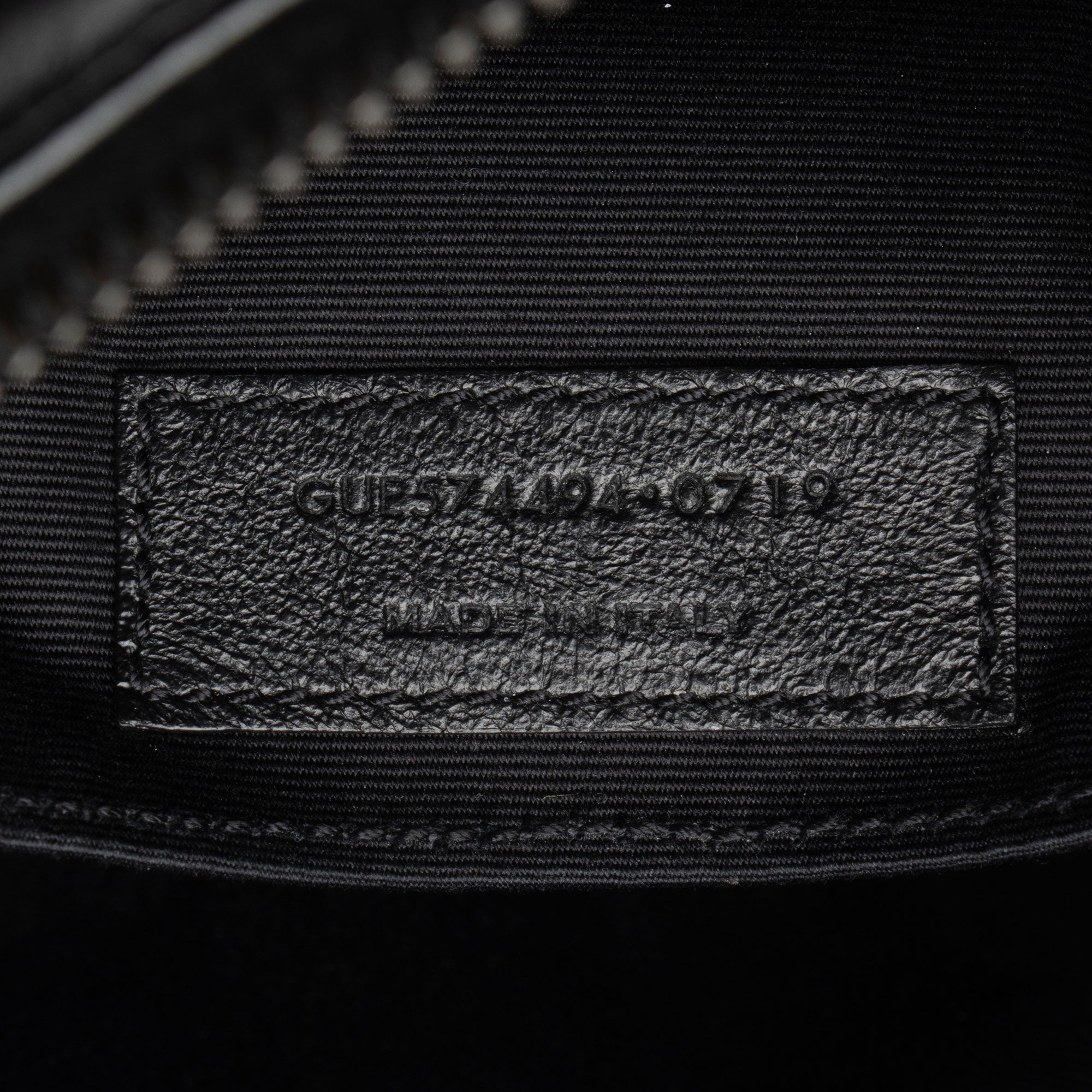 Saint Laurent Matelasse Calfskin Monogram Lou Camera Bag
