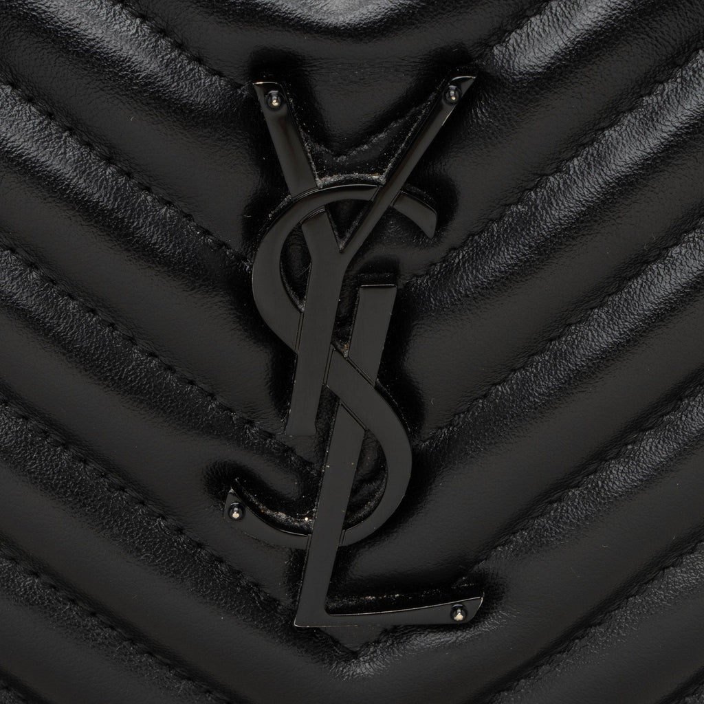 Saint Laurent Matelasse Calfskin Monogram Lou Camera Bag