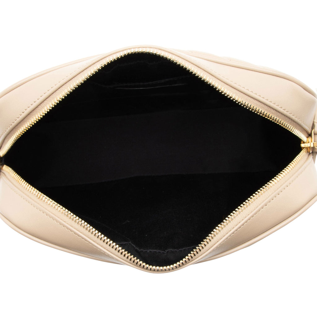 Saint Laurent Matelasse Calfskin Monogram Lou Camera Bag