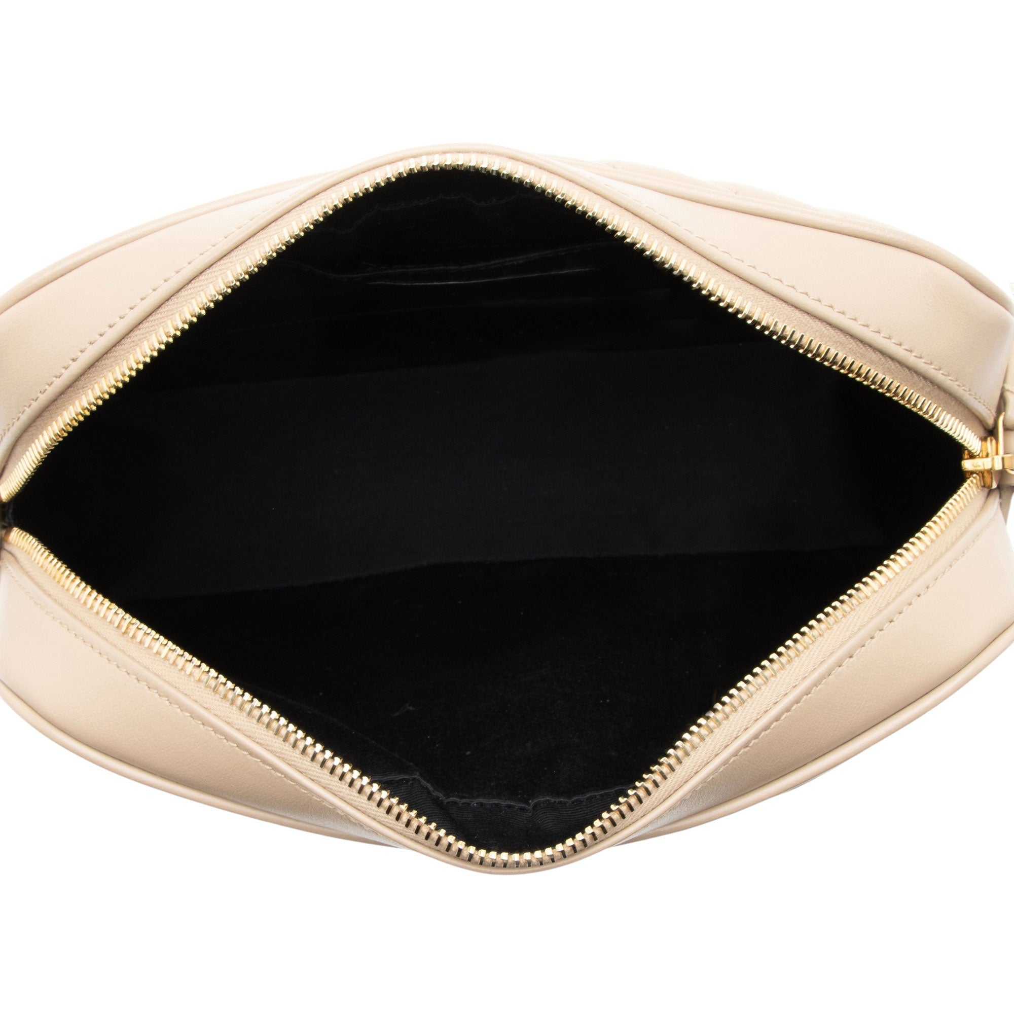Saint Laurent Matelasse Calfskin Monogram Lou Camera Bag