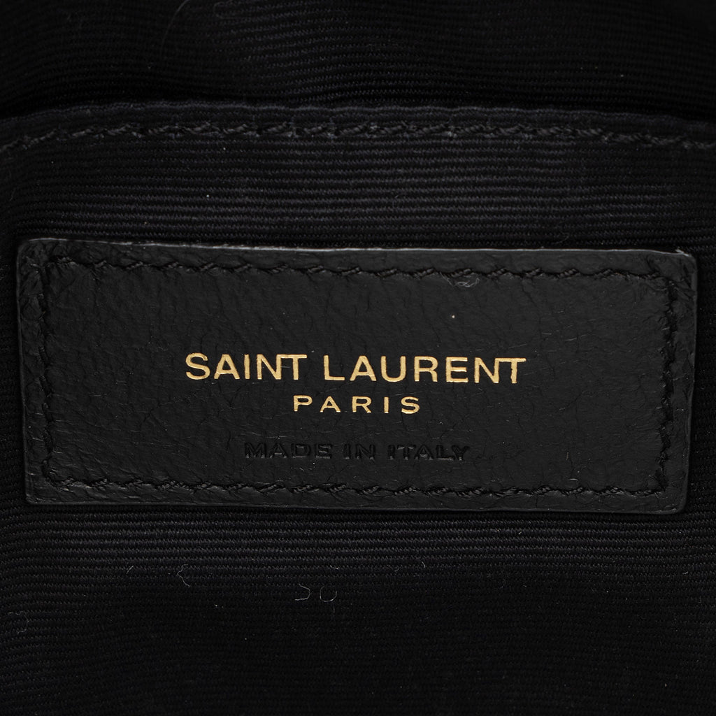 Saint Laurent Matelasse Calfskin Monogram Lou Camera Bag