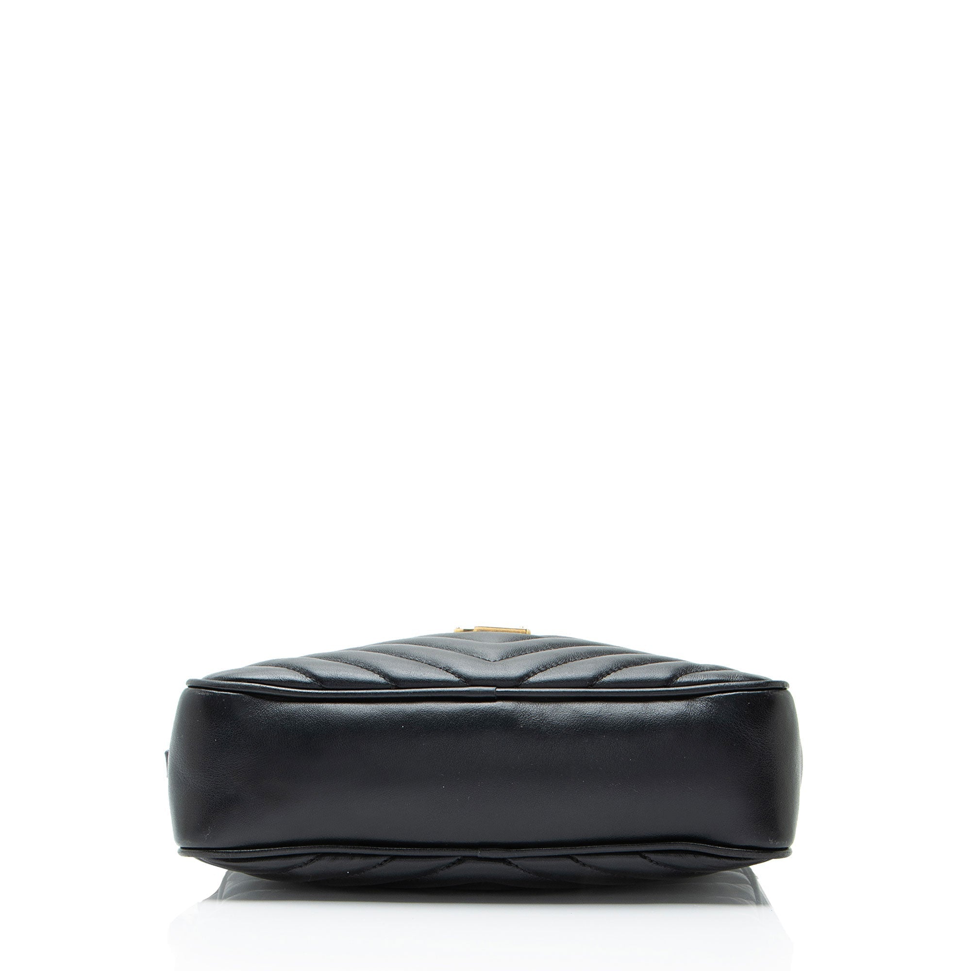 Saint Laurent Matelasse Calfskin Monogram Lou Camera Bag
