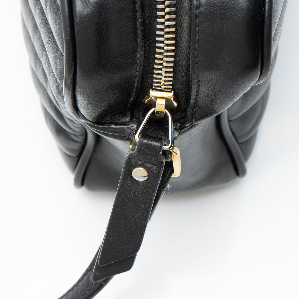 Saint Laurent Matelasse Calfskin Monogram Lou Camera Bag