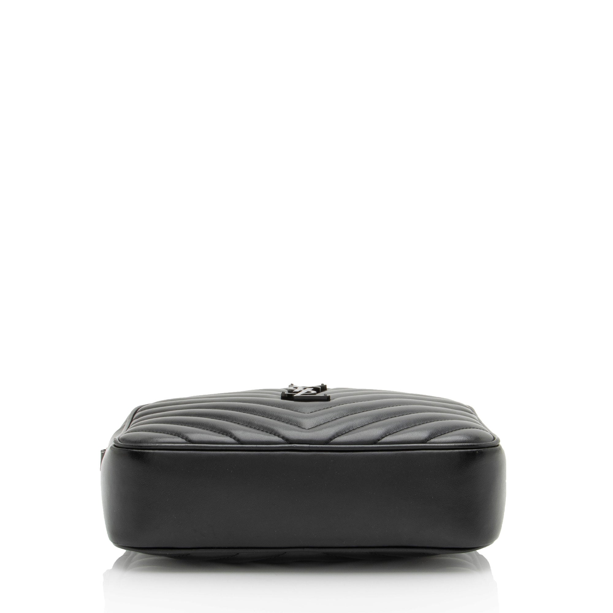 Saint Laurent Matelasse Calfskin Monogram Lou Camera Bag